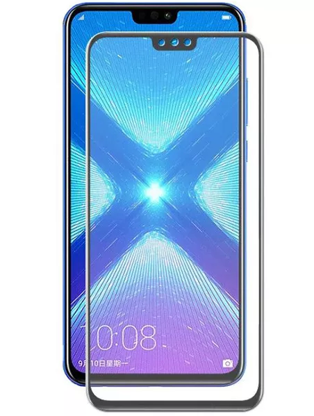 Защитное стекло для Huawei Honor 8X (черное )