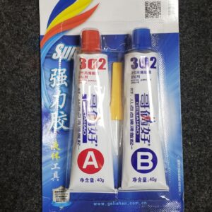 Клей эпоксидный двухкомпонентный Geliahao 302 A B (80г)